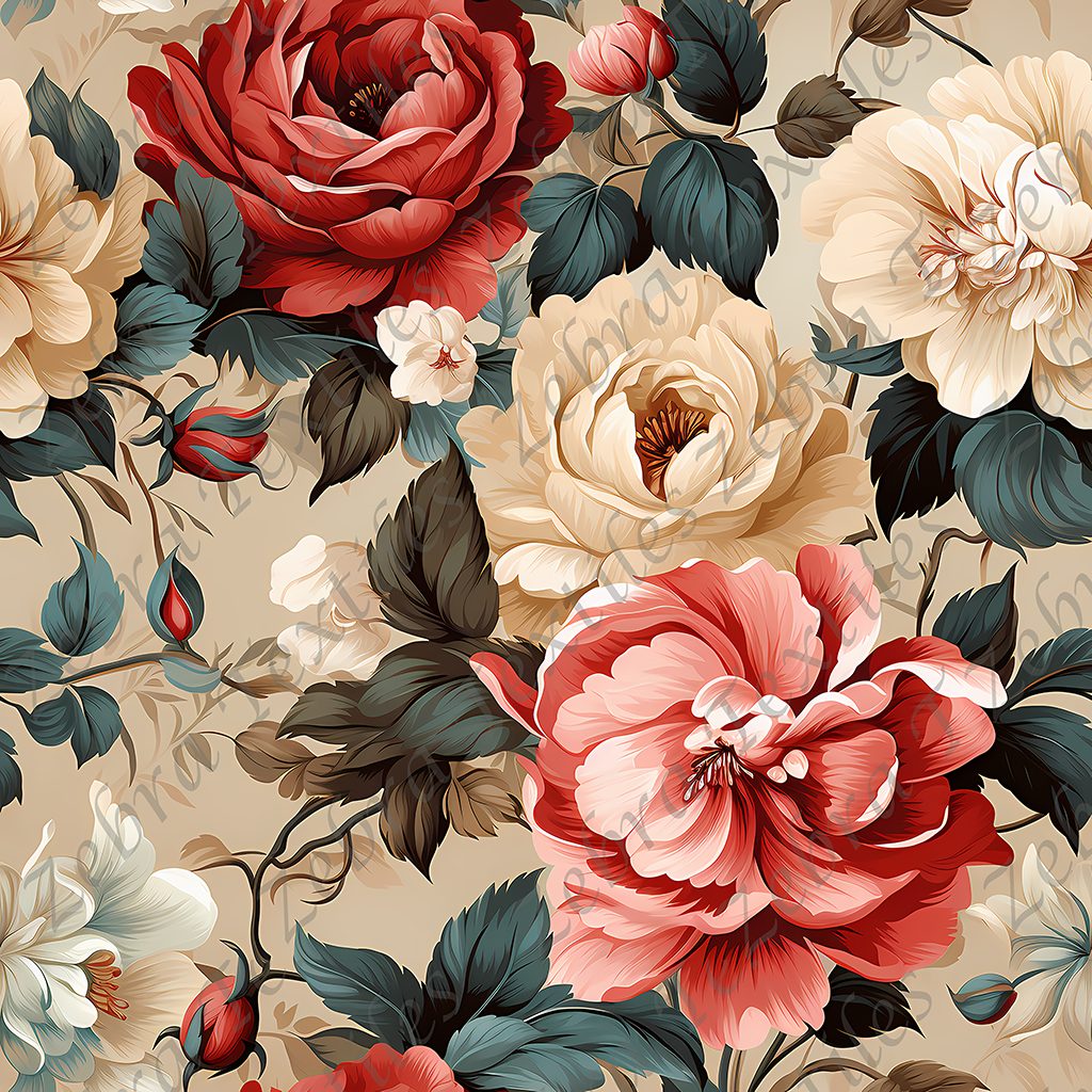 Rose antique élégance 12