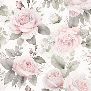 Rose et feuille fond blanc