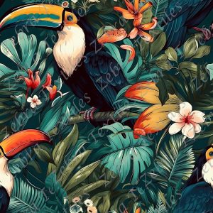 Toucan sous les tropiques