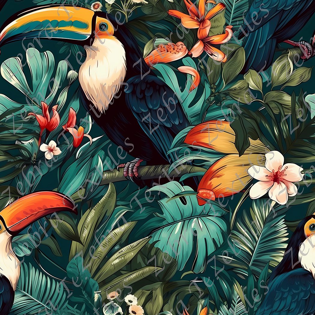 Toucan sous les tropiques