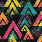 Triangle vibrant grunge