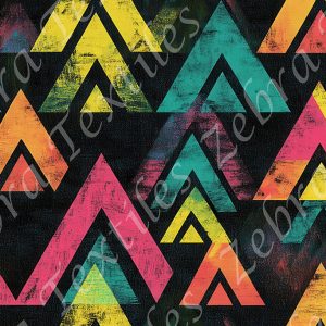 Triangle vibrant grunge
