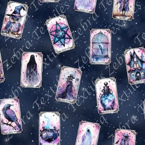Tarot sorcière fond marine