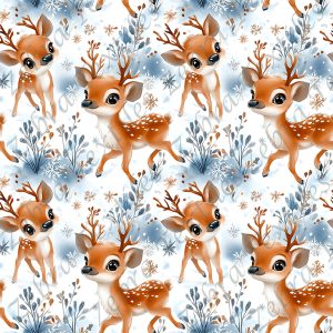 Bambi feuillage bleu