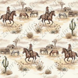 Cowboy au ranch