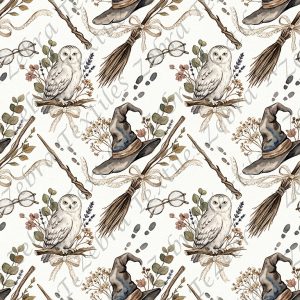 Magicien boho fond taupe