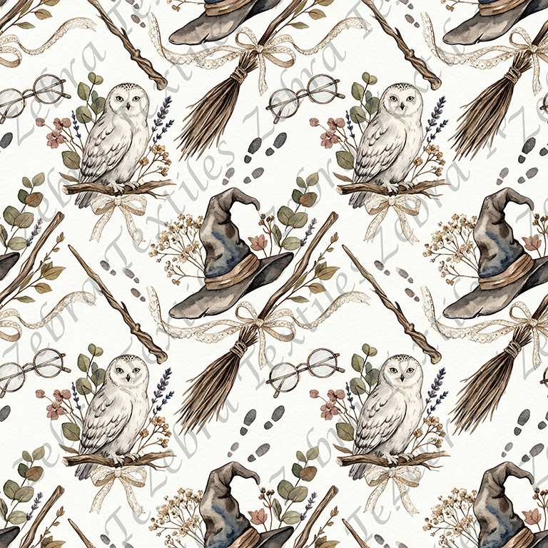 Magicien boho fond taupe