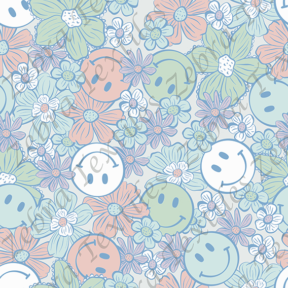 Sourire floral