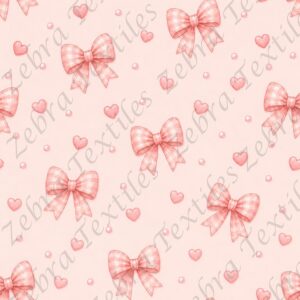 Boucle et coeur rose