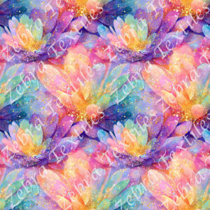 Fleur scintillante 1