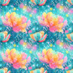 Fleur scintillante 3