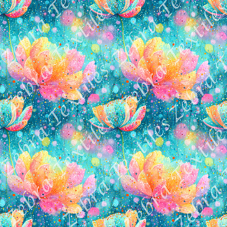 Fleur scintillante 3