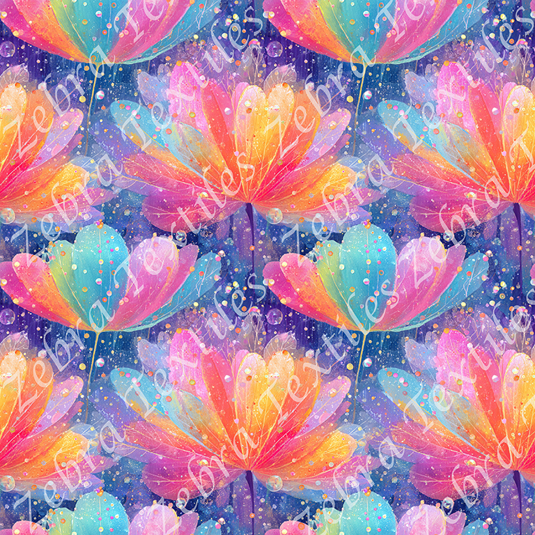 Fleur scintillante 4