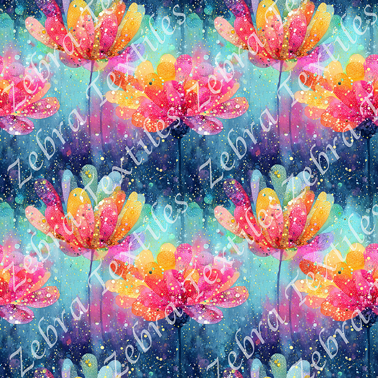 Fleur scintillante 5