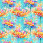Fleur scintillante 6