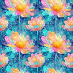Fleur scintillante 7