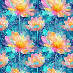 Fleur scintillante 7