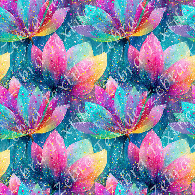 Fleur scintillante 9
