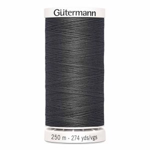 Fil de polyester tout usage Gutermann 250m Fumée