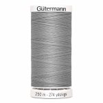 Fil de polyester tout usage Gutermann 250m Gris brume