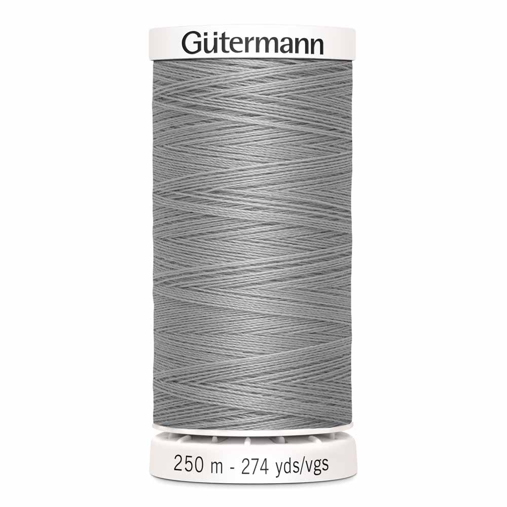 Fil de polyester tout usage Gutermann 250m Gris brume