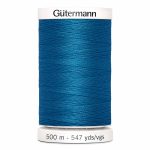 Fil de polyester tout usage Gutermann 500m bleu ming
