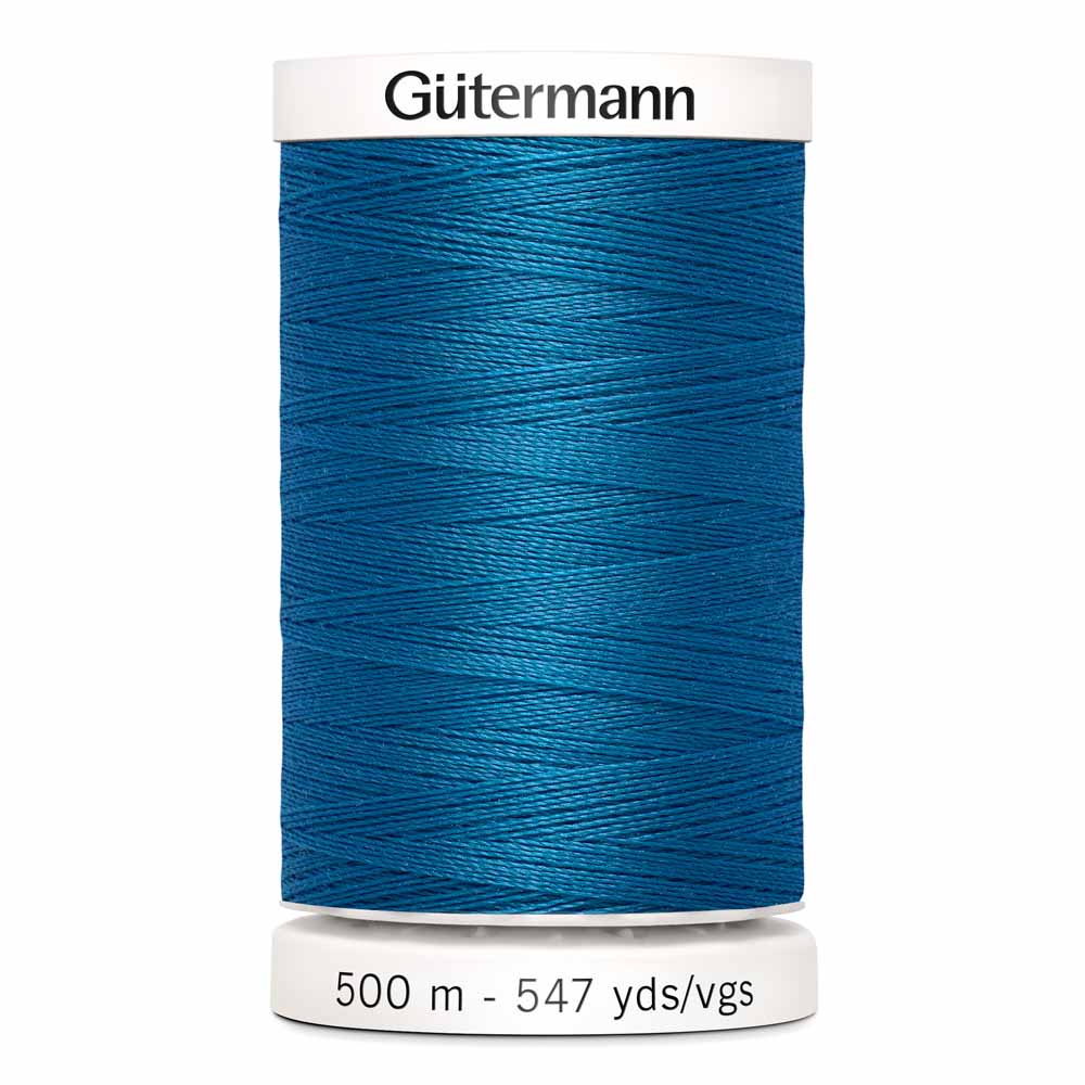 Fil de polyester tout usage Gutermann 500m bleu ming