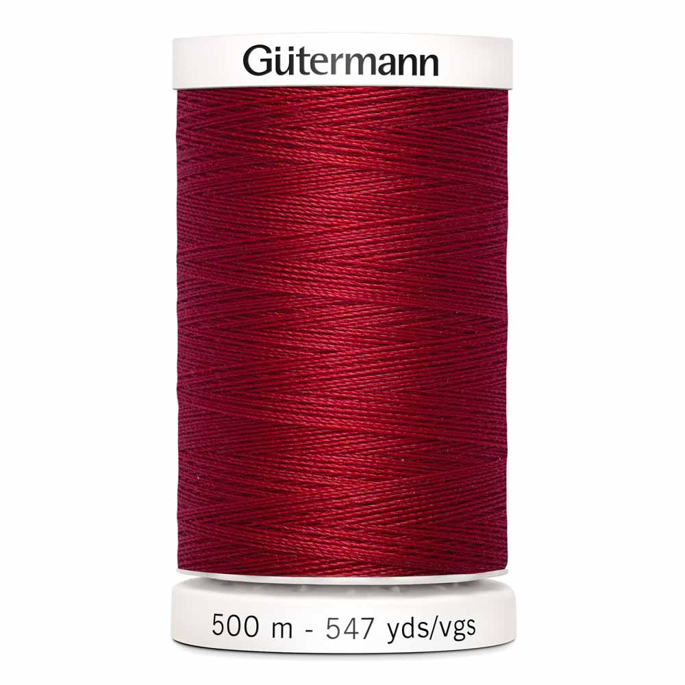 Fil de polyester tout usage Gutermann 500m rouge chili