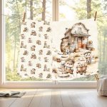 Hibou western fond sable