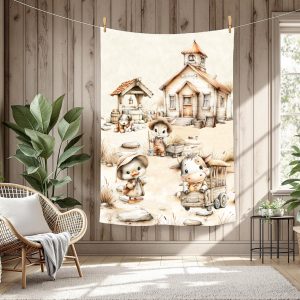 Lapin western fond sable