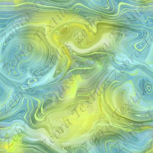 Marbré jaune et bleu