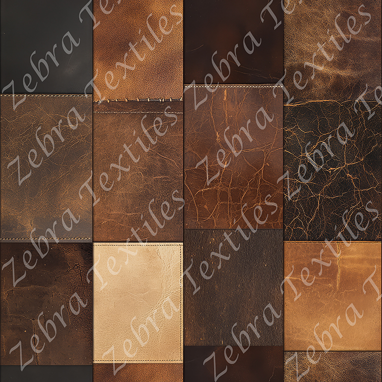 Rustique patchwork cuirette