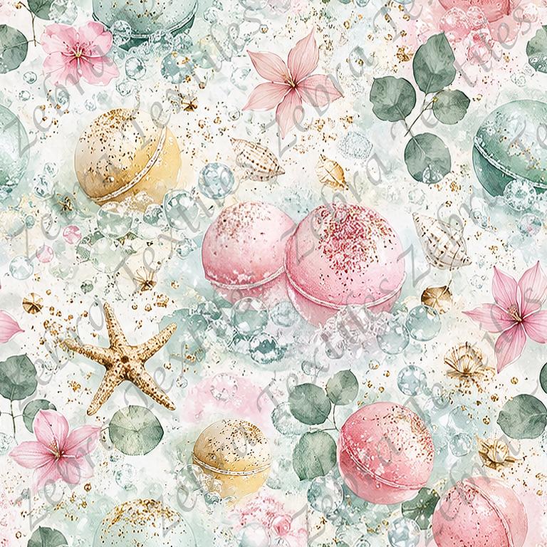 Bombe de bain et bulle