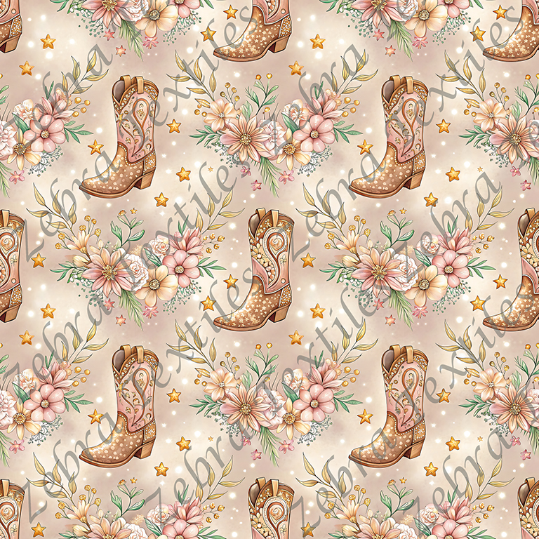 Botte cowgirl et étoile