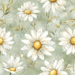 Marguerite fond sauge