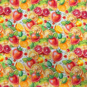 Salade de fruits d'agrumes et fraise