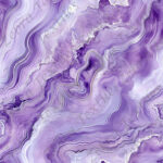 Agate colorée lavande