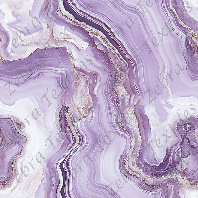 Agate colorée lilas