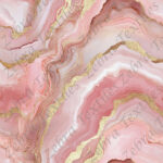 Agate colorée rose