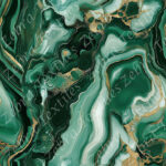 Agate colorée vert