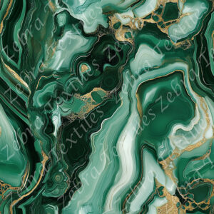 Agate colorée vert