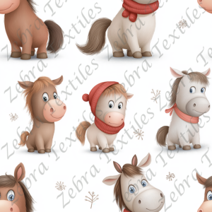 Bébé cheval mignon