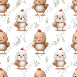 Bébé poulet mignon