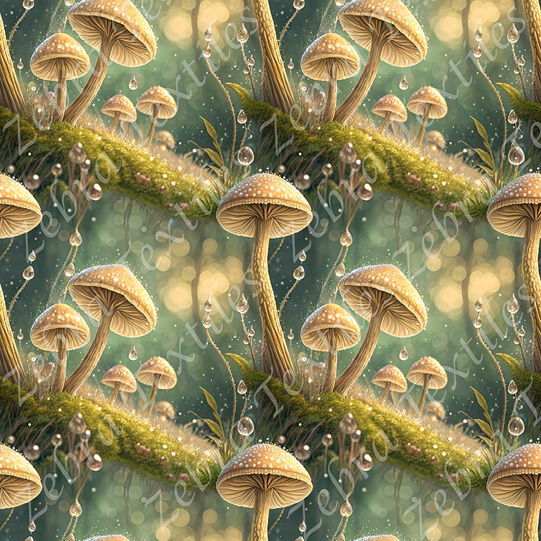 Champignon féérique 1 beige