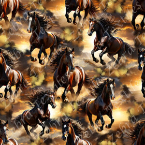 Cheval brun courant