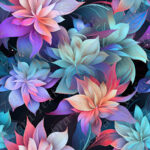 Fleur iridescente 11