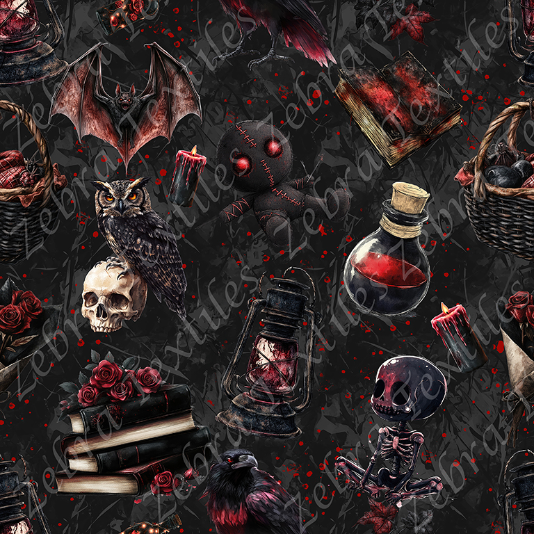 Gothique rouge et noir