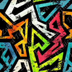 Graffiti grunge coloré