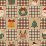 Plaid Noël à carreau rouge et vert