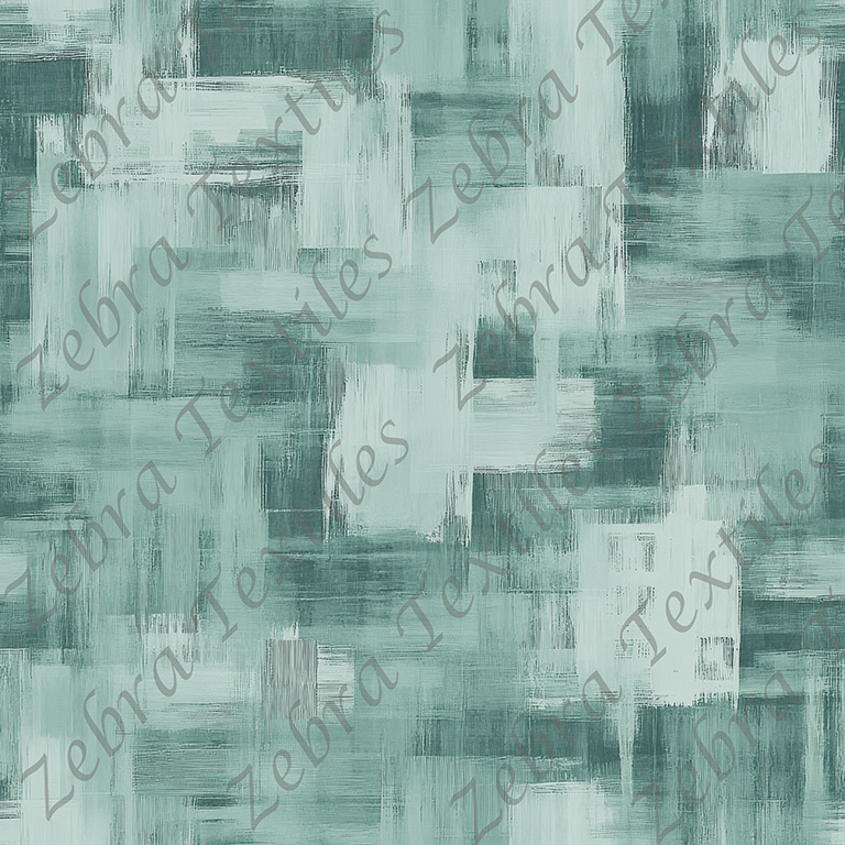 Plaid aquarelle aqua
